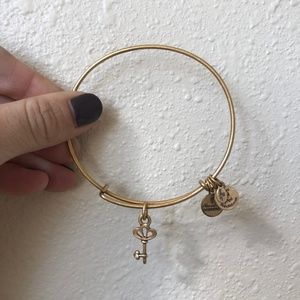 Alex and Ani KKG Golden Key Bangle